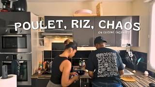 on oublie les tacos, soirée cuisine improvisée.