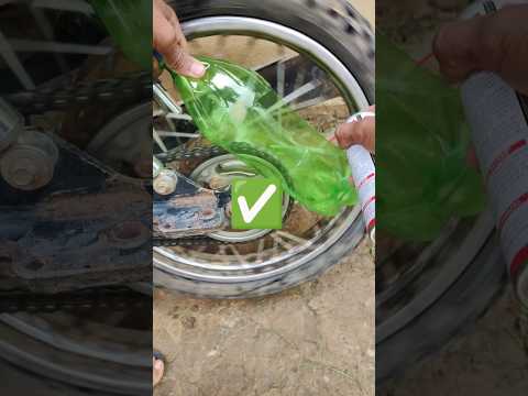 Como lubrificar a corrente da moto