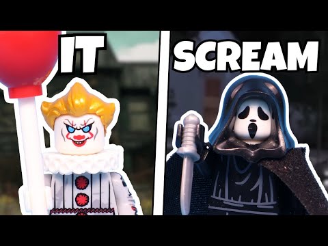 I Built HORROR MOVIES in LEGO..