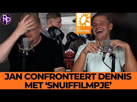Jan Roos deelt 'snuifvideo' van Dennis: 'Wat ben jij hier aan het doen?'