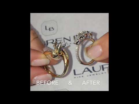 Before & After: Round Diamond