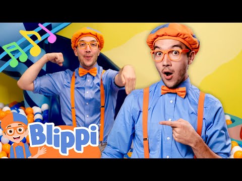 Excavator Song | Blippi Songs & Music Videos | Healthy Habits for kids 👩‍🌾🐴