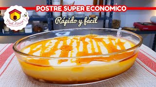 EN POCOS MINUTOS postre de maizena y leche ECONOMICO CON CARAMELO