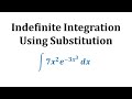Understanding Indefinite Integrals and Substitution