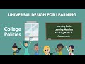 Understanding Universal Design for Learning