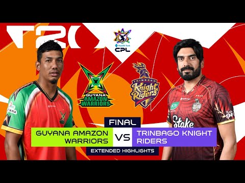 Extended Highlights | Guyana Amazon Warriors vs Trinbago Knight Riders | CPL 2025 Final