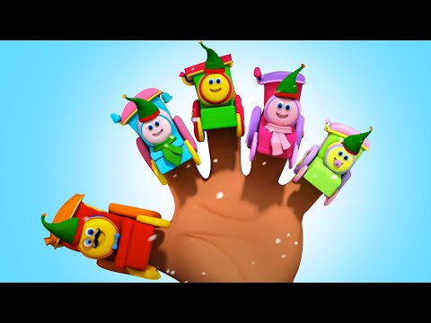 Christmas Finger Family + More Xmas Rhymes & Baby Songs