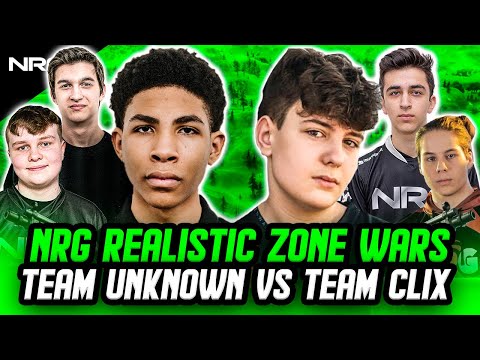 NRG Realistic Zone Wars Crazy Final Match | Clix, Zayt, and Epik VS. Unknown, Benjyfishy, and Edgeyy