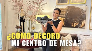 ¡Así se decora un centro de mesa fácil y bonito!