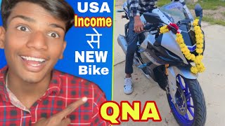 NEW BIKE QNA VLOG | ABHI2BIKER 🥰￼ 