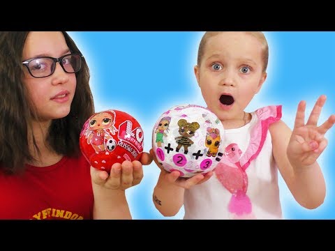 ЛОЛ НОВИНКИ 3 Куклы в Одном Шаре и Лол Футболистка / Подделки Doll LOL Surprise