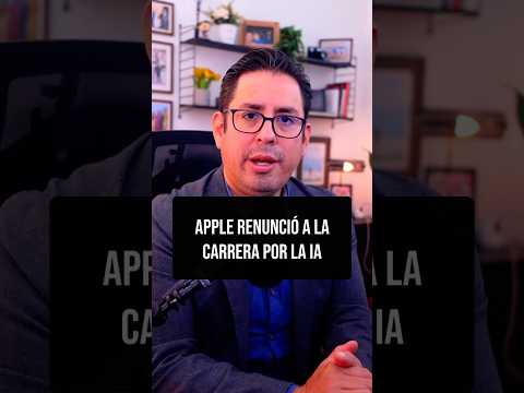 Apple renunci贸 a la carrera por la IA