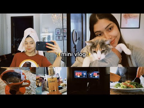 *mini vlog* | rotina, academia & alimentação!! ✨🥗💖