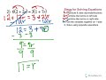 Mastering Multistep Equation Solutions