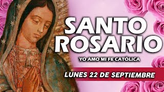 🔴 SANTO ROSARIO DE HOY LUNES 22 DE SEPTIEMBRE 2025 |MISTERIOS GOZOSOS | Rosario a la Virgen María