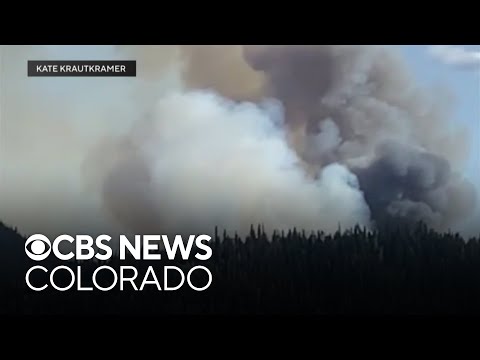 YouTube video thumbnail: Wildfires in Western Colorado Growing Rapidly, Offer new Threats