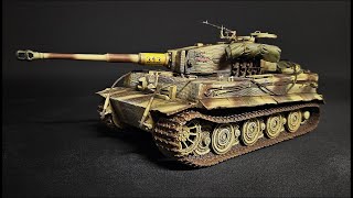 Tiger 1 Late Production from Takom scale 1:35 for my new WW2 Diorama