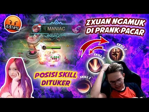 PERTAMA KALI DI PRANK BabyShark, ZxuaN MARAH BESAR !! | Official ZX