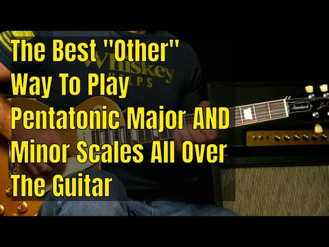 2+3 And 3+2 Penatonic Scale Patterns Major And Minor