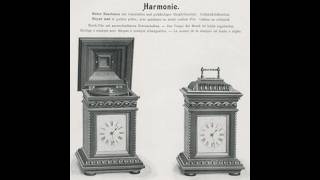 Mini Disc Music Box Clock, Junghans Symphonion "Harmonie"