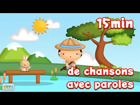 15 min de comptines et chansons pour enfants et petits avec paroles (petit ourson, nagawicka...)