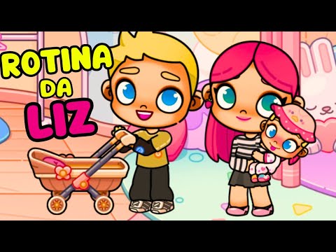 ROTINA DA BEBÊ LIZ NO AVATAR WORLD  - O FILME PARTE 1 (HISTORINHAS AVATAR WORLD)