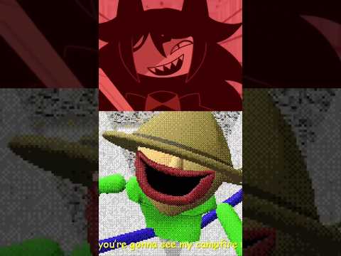 Comparison,￼Fundamental and Baldi Credits: @dagames @condensed_sam #baldi #fundamental #trending