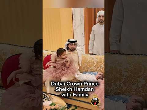 Dubai Crown Prince Sheikh Hamdan bin Muhammed bin Rashid with Family #ytshorts