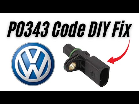 VW P0343 Code Fix. Camshaft Position Sensor Replacement DIY