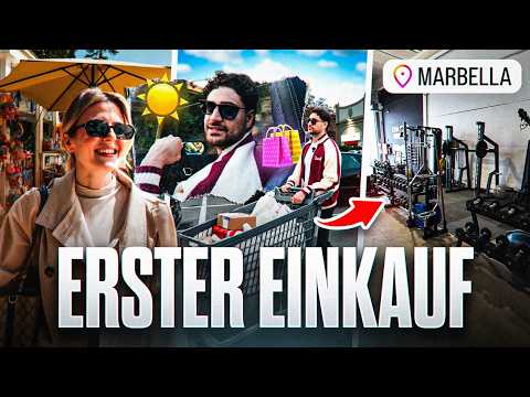 ERSTER VILLA EINKAUF IN MARBELLA🇪🇸 Food- & Shoppingvlog mit Melina🔥