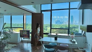 Life in my 20s | beauty maintenance day, at home cafe, furniture haul!