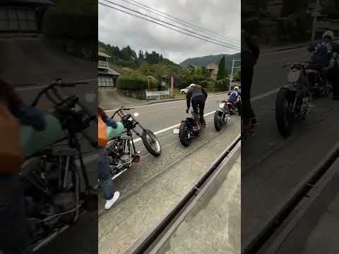 Japan chopper harleydavidson #harleydavidson #chopperstyle #tokyo #japan #motorcycle #bikergirl