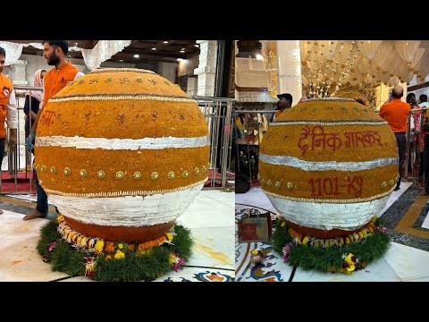 😍Bappa k liye 1101kg ka Modak😱🥹#ganeshchaturthi #trending #youtubevideo #modak #viralvideo #god