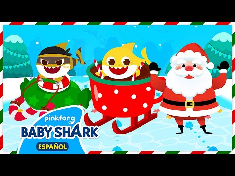 ¿Quién Va a Ganar la Carrera de Gasesitos?💨| Canciones Infantiles de Navidad | Baby Shark en español