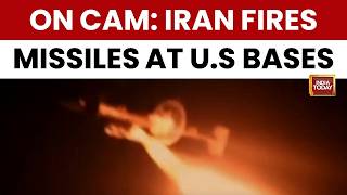 YouTube video thumbnail:  Iran Fires Missiles At U.S Bases In Kuwait And Bahrain As West Asia War Reignites