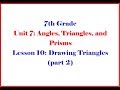 Triangles and Interest Calculations