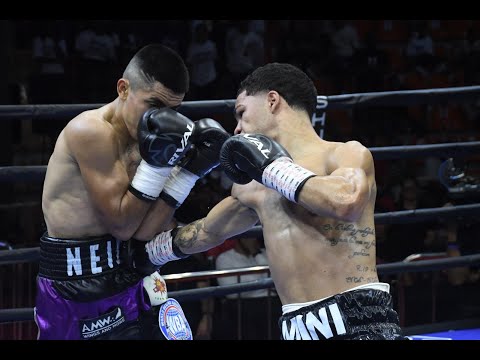 BRUTAL 3ER ROUND MINIPACMAN ROSA VS NEIDER VALDEZ ¿Round del año?