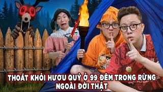 Thoát Khỏi Hươu Quỷ Ở 99 Nights In The Forest Roblox Ngoài Đời Thực