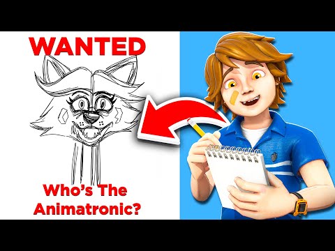 FNAF Glamrock Animatronic Police SKETCH ARTIST CHALLENGE