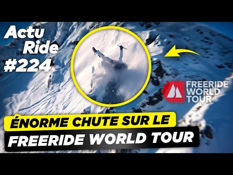 Grosse chute en ski ! Danny MacAskill ! 1ère mondiale en snow ! La nouvelle part d'Adrien Bulard !