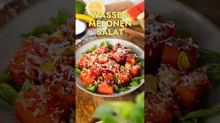 Gegrillter Wassermelonensalat mit Feta 🍉🔥🥗 #wassermelonensalat #feta #leckerschmecker