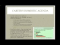 Jimmy Carter's Domestic and Foreign Policies