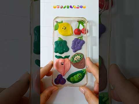 Satisfying Phone case Painting with acrylic colour || #painting #drawing #art #shorts #love #colors