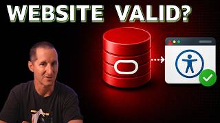 How to Validate Website Accessibility from the Database