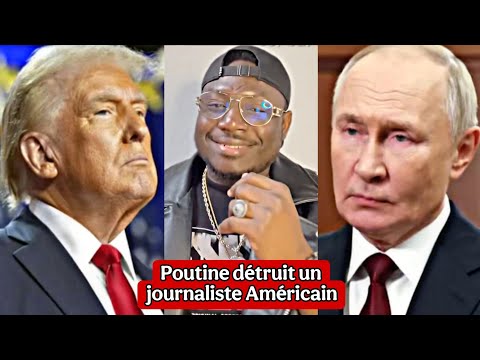 🚨Vladymir Poutine remet un Journaliste Americain a sa place