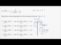 Understanding One-Sided Limits and Cosine Function