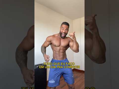 TUDO QUE EU FAÇO PRA COMPETIR NO FISICULTURISMO