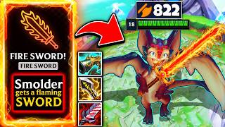 SMOLDER WITH A SWORD?! THIS IS ACTUALLY SO BUSTED! (822 AD FIREBALLS)