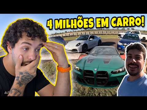 A FROTA DE R$ 4 MILHÕES DO RAZUK BACKSTAGE! — React Backstage
