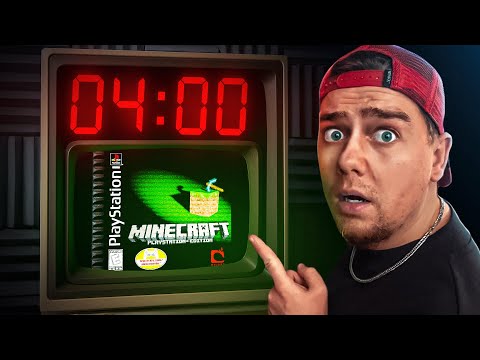 J'ai Lancé Cette Version INTERDITE de Minecraft à 4h du Matin..
